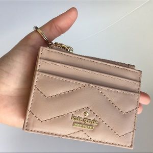 ⭐️Kate Spade Quilted Leather Card Holder⭐️